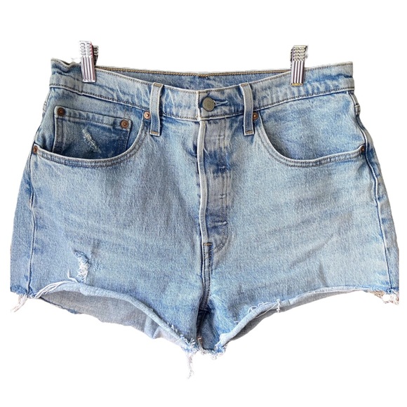 Levi's Pants - Levi’s 501 Shorts Denim Cut Off Light Wash Size 30